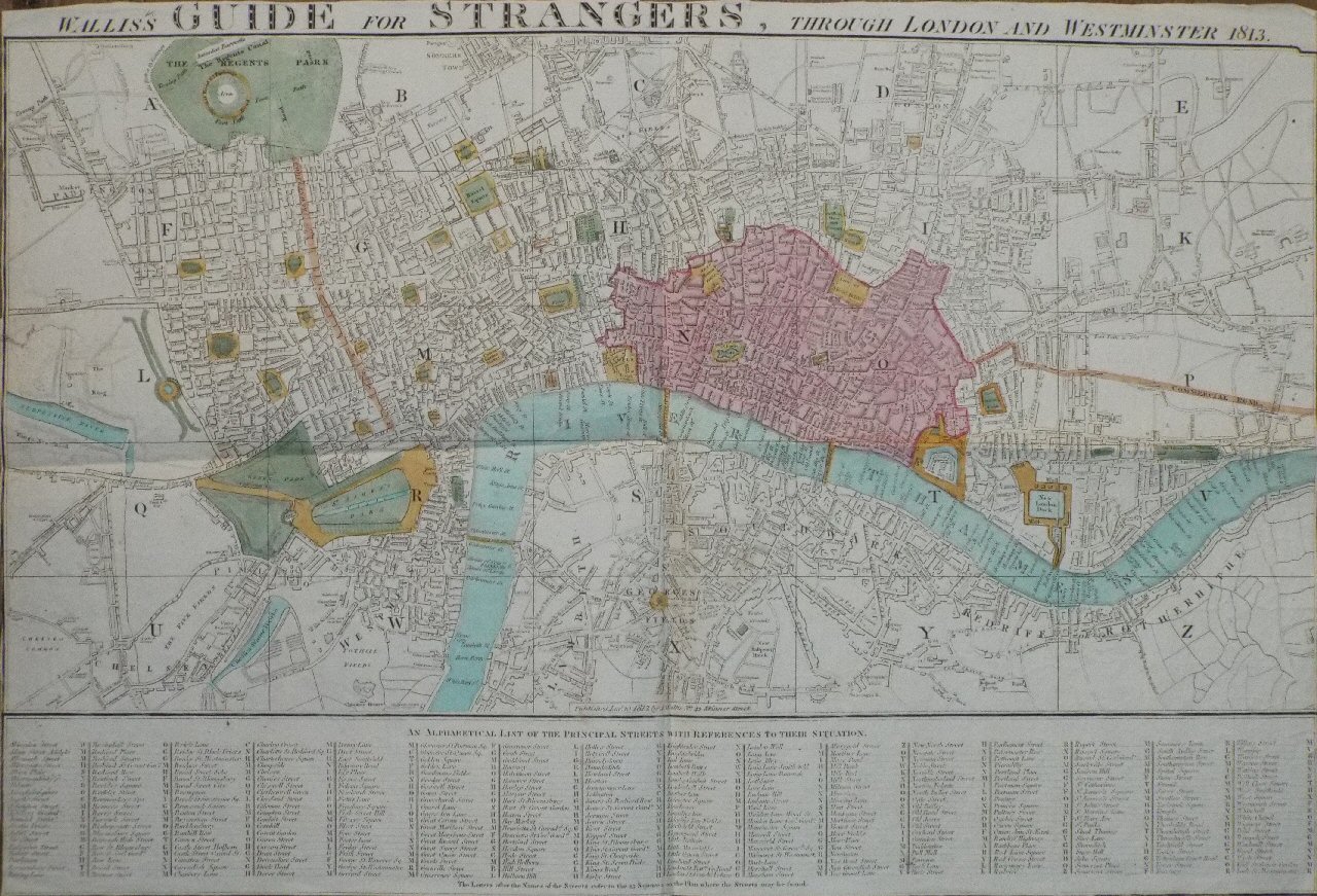 Map of Central London - London